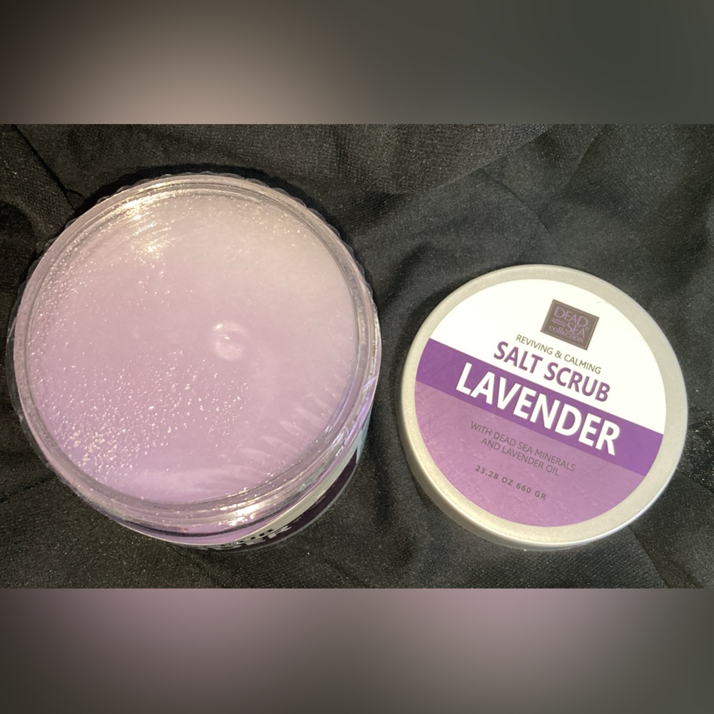 DEAD SEA COLLECTION LAVENDER SALT SCRUB - Picture 2 of 5